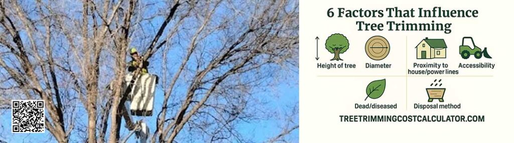 factors that influence tree trimming costs